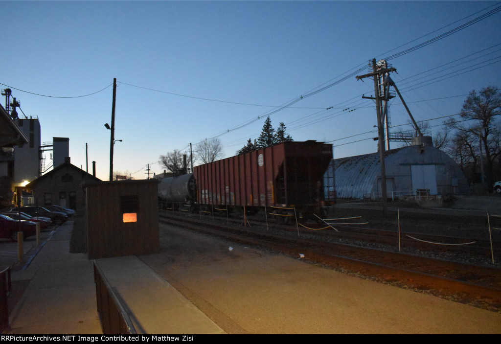 Buffer Car at End of Train